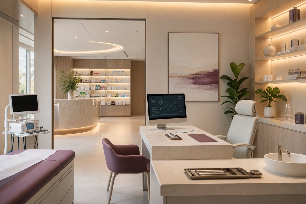 A contemporary healthcare setting representing Taiba Al Dawa